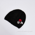 Embroidery Knitted Beanie for women